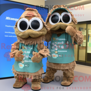 Tan Jambalaya maskot...