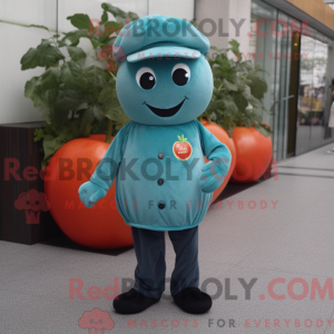Máscara de tomate azul com...
