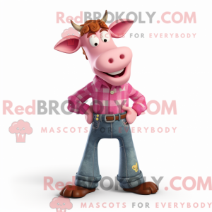 Postava maskota Pink...