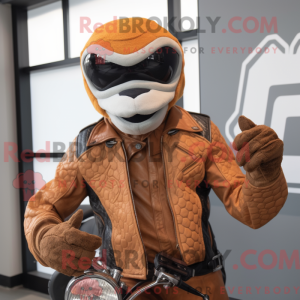 Rust Python maskot kostume...