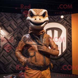 Rust Python mascot costume...
