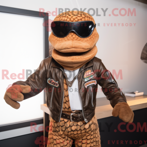 Rust Python maskot kostume...