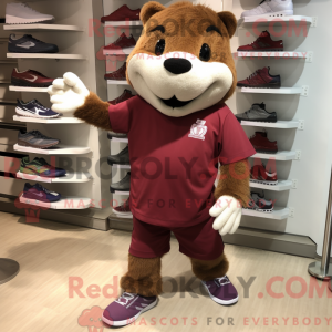 Disfraz de mascota Maroon...