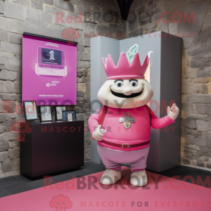 Máscara de castelo rosa...