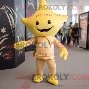 Gold Starfish maskot...