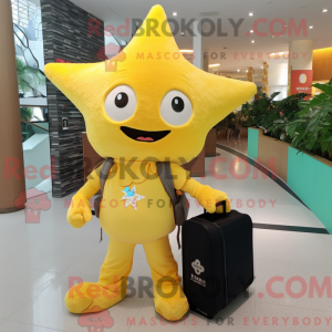 Gold Starfish maskot...