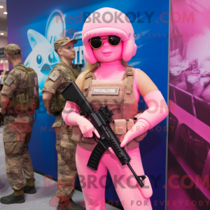 Disfraz de mascota Pink...