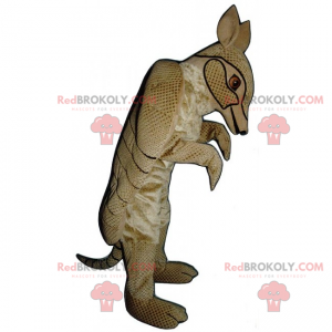 Armadillo maskot - Redbrokoly.com