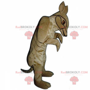 Armadillo mascot - Redbrokoly.com
