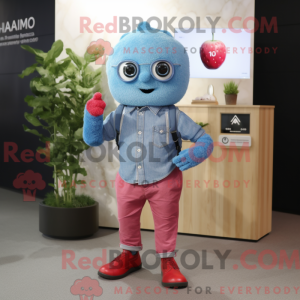 Postava kostýmu malinového...