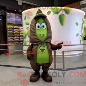 Máscara da Olive Chocolates...