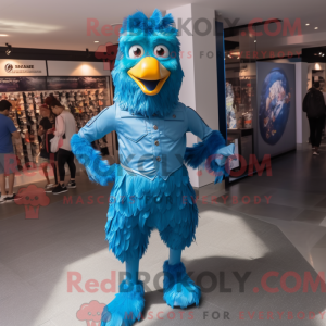 Blue Fried Chicken...