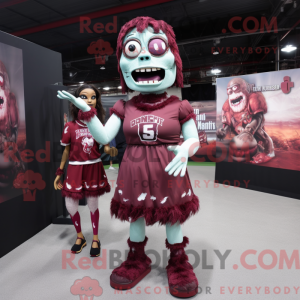 Disfraz de mascota zombie...