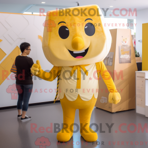 Gold Ice Cream maskot...