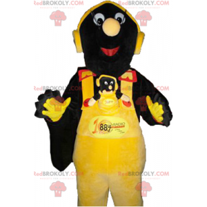 Mole mascot overalls - Redbrokoly.com