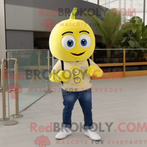 Disfraz de mascota de Lemon...