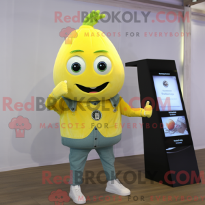 Lemon Yellow Onion mascot...