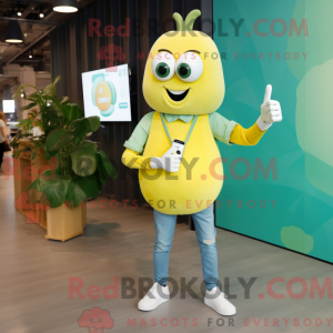Lemon Yellow Onion mascot...