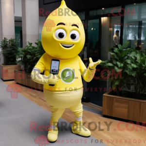 Lemon Yellow Onion mascot...