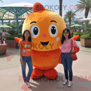 Postava maskota Orange...