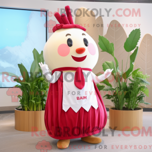 Radijs mascottekostuum...