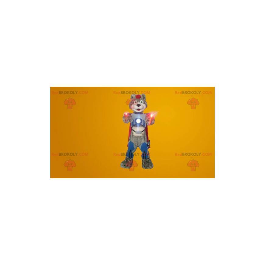 Kyborg medvídek maskot - Redbrokoly.com Kyborg medvídek maskot - Redbrokoly.com