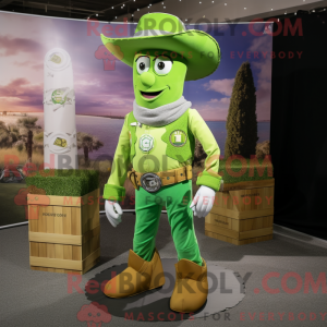 Limegrønn...