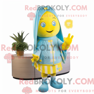 Postava maskota Cyan Lemon...