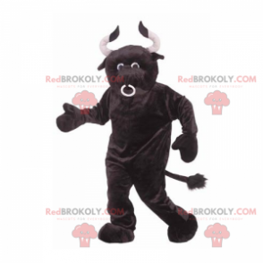 Mascote do touro negro - Redbrokoly.com