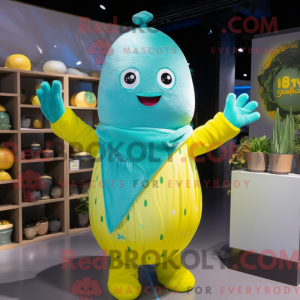 Postava maskota Cyan Lemon...
