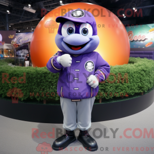 Lavender Baseball Ball...
