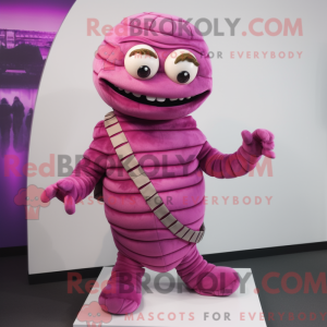 Magenta Mummy maskot...