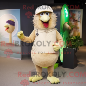 Figura de máscara de Kiwi...