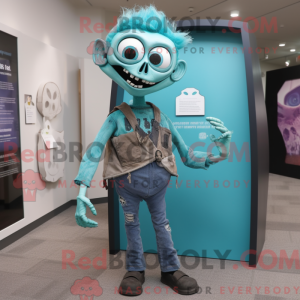 Turquoise Graveyard mascot...
