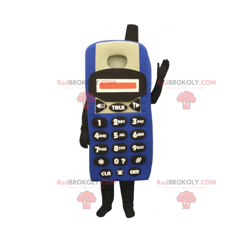 Cell phone mascot - Redbrokoly.com