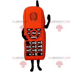 Mascotte de téléphone mobile - Redbrokoly.com