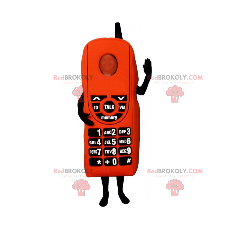 Mobiltelefonmaskot - Redbrokoly.com