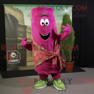 Magenta selleri maskot...