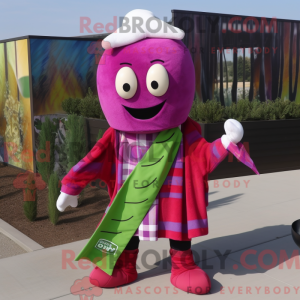 Magenta selleri maskot...