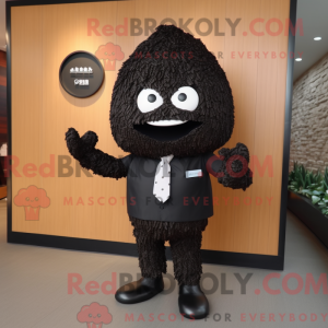 Disfraz de mascota de Black...