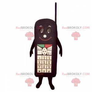 Cell phone mascot - Redbrokoly.com