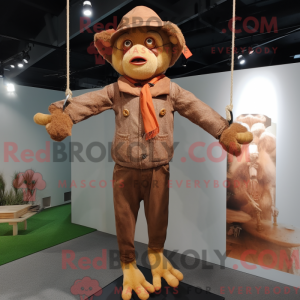 Rust Trapeze Artist mascot...