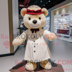 Kremowy Teddy...