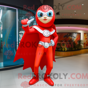 Superheldenmascottekostuum...