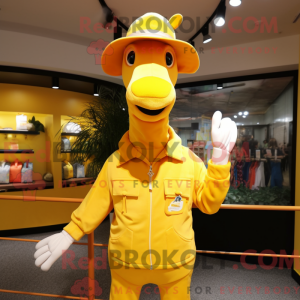 Máscara de girafa Gul com...