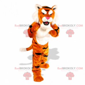 Soft-haired tiger mascot - Redbrokoly.com