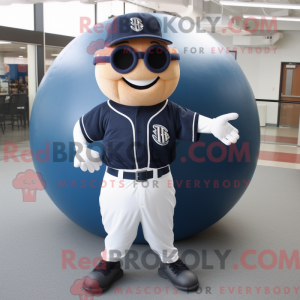 Navy Baseball Ball mascot...
