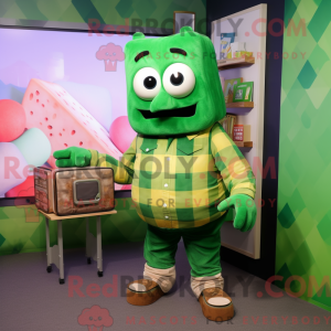 Green Lasagna mascot...