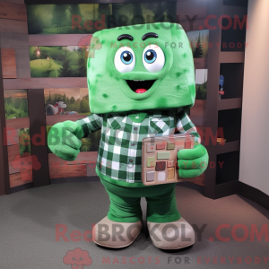 Green Lasagna mascot...