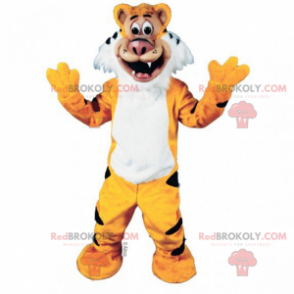 Tiger Maskottchen mit einigen Streifen - Redbrokoly.com